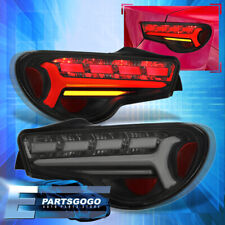 For 13-20 Toyota 86 FRS BRZ Sequential LED Brake Tail Lights Stop Lamp Smoke Len picture