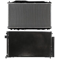 PICKOOR Aluminum Radiator & AC Condenser Cooling Kit For Honda Civic 2006-2011 picture