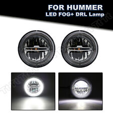 For 2003-2009 Hummer H2 LED Halo Ring DRL Driving Fog Daytime Running Light Lamp picture