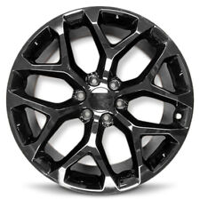 New Wheel For 2014-2023 Chevrolet Tahoe 22 Inch Gloss Black Alloy Rim picture
