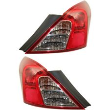 Set of 2 Tail Light For 2012-2013 Nissan Versa 1.6 S LH & RH w/ Bulb(s) picture