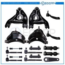 17x Fits 1996-02 Chevy Express 1500 2WD Front Upper Lower Control Arms Tie Rods picture