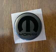Dodge Challenger MOPAR Fuel Door Badge In Black picture