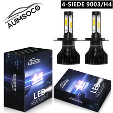 4-sides H4 9003 Super White 330000LM Kit LED Headlight Bulbs High Low Beam 6500K picture