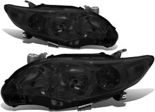 Fits 2011-2013 Toyota Corolla Smoke Lens Headlights lamps Left+Right 11-13 picture
