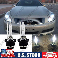 Front HID Xenon Headlight Bulb For Infiniti G35 06-08 Low &High White 6000K Qty2 picture