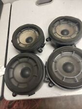 01-07 Mercedes W203 C280 C320 C350 Door Sound Speakers Set of 4 2038201102 OEM picture