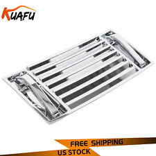 For 03-09 Hummer H2 Chrome Replacement Hood Deck Vent with handle covers picture