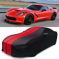 Satin Stretch Indoor Car Cover Scratch Dustproof For 2014-2019 C7 Chevy Corvette picture