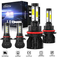 For Ford Ranger 2001-2011 -4X 6000K LED Headlight High Low Beam + Fog Light Bulb picture