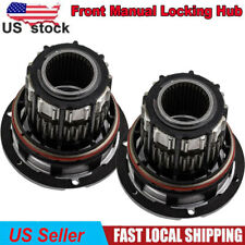 Pair Front Manual locking hub For Ford F250 350 Super Duty 4X4 New 2005-2016 picture