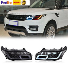 Left & Right LED Headlight Assembly For Land Rover Range Rover Sport 2014-2017 picture