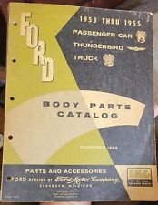 Original 1953-55 Ford Car Thunderbird Truck Parts and Accessories Catalog picture