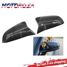 M STYLE CARBON FIBER REPLACEMENT MIRROR COVERS CAPS FOR 20-23 TOYOTA SUPRA A90 picture