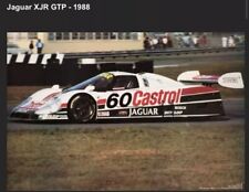 Jaguar XJR-GTP Racing 1988 Out Of Print Car Poster Stunning Own It picture