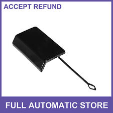 Car Tow Hook Eye Hole Cover Cap ONE Custom for Mercedes-Benz E550 Black Rear picture