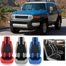 Front 5-Seats Cushion Car Seat Covers Full Set For Toyota FJ Cruiser 2007-2014 picture