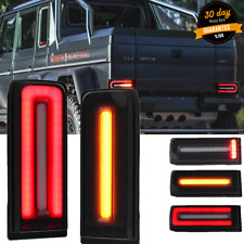 W463 LED Tail Lights For 1999-2018 Mercedes Benz G-Class AMG Rear Brake Smoked picture
