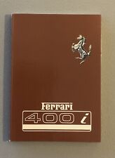 Ferrari 400i Owners Manual |(250/82)| Factory Original picture