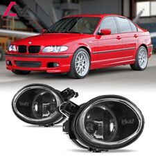 For BMW E46 2001-2006 Clear Lens Pair Bumper Fog Lights Replacement Bulb Lamps picture