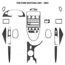 25pcs For Ford Mustang 2001-04 Carbon Fiber Whole Car Interior Trim Set picture
