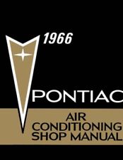 1966 Pontiac Air Conditioning Shop Service Repair Manual Engine Drivetrain Body picture