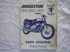 1967-1971 Bridgestone 350 GTR GTO Parts book manual Diagram catalog  picture