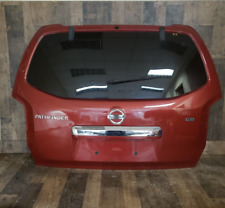 2008-2012 NISSAN PATHFINDER REAR TRUNK LID LIFTGATE TAILGATE CERAMIC RED MET OEM picture