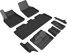 3D MAXpider Custom Fit Kagu Floor Mat Compatible with Tesla Model Y Black picture