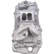 For BBC Big Block Chevy 396 402 427 454 Satin Oval Port Air Gap Intake Manifold picture