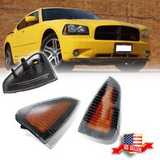 2PC Side Marker Parking Turn Signal Corner Lights Pair Set NEW for 06-10 Charger picture