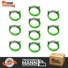 Truckingmann 10x 12ft ABS Straight Cable 7 Way Plug Green 4/12 2/10 1/8 Gauge picture