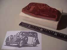 1936 Rolls Royce 25/30 Wraith Bentley Sedan Classic Car Rubber Stamp picture