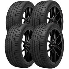 (QTY 4) 195/45ZR16 Nexen N Fera SU1 84W XL Black Wall Tires picture