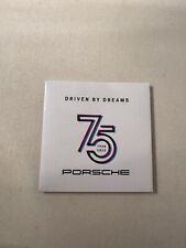 Porsche 75th Anniversary 3in PCA Style Vinyl Window sticker -4 pc In Box *RARE* picture