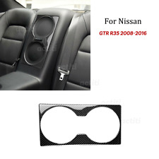 For Nissan GTR R35 08-16 Carbon Rear Seat Tweeters Trim Horn Speaker Panel Trim  picture