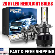 2X H7 LED Headlight Bulbs Replace Conversion Kit 6000K Super Bright White Lights picture