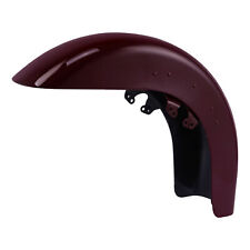 Front Fender Fit For Harley Touring Street Glide 2014-2024 Billiard/Burgundy picture
