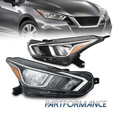 For 2020-2022 Nissan Versa S SV Halogen Headlights Assembly Kit Left&Right Side picture