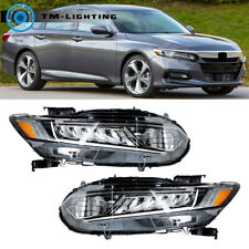 Pair Projector Headlights For 2018 2019 2020 Honda Accord Headlamps Left&Right picture