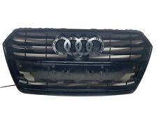 2016-2018 Audi A7 Front Bumper Grill Black Optic w Camera OEM BLACK 4G8853651G picture