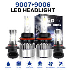 For 2003-2005 Dodge Ram 1500/2500/3500 LED Projector Headlight Bulbs HI/LO + Fog picture