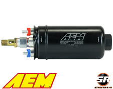 AEM 50-1009 400LPH Inline High Flow Fuel Pump M18x1.5 Inlet - M12x1.5 Outlet picture