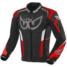 Berik Zakura 2022 Men Motorbike Racing Leather Jacket Red Black picture