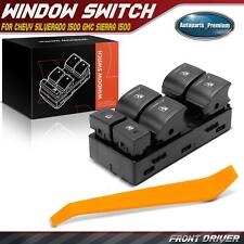 1x New Front Driver Power Window Switch for Chevy Silverado 1500 GMC Sierra 1500 picture