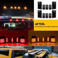 10x Red+Amber Combo LED Cab Roof Top Marker Light For Hummer H2 H2 SUT 2003-2009 picture