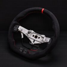 Real Alcantara Leather Customized Sport Steering Wheel wrangler 2011-17 W/heated picture