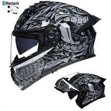 DOT Bluetooth Flip Up Motorcycle helmet Full Face Modular Motorbike Helmet ECE picture