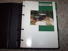 1996 Land Rover Defender 90 Factory Original Owner's Owners Manual picture