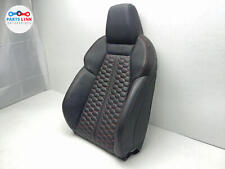 2022-23 AUDI RS3 FRONT RIGHT SEAT BACKREST CUSHION UPPER COVER HEADREST RED 8Y picture